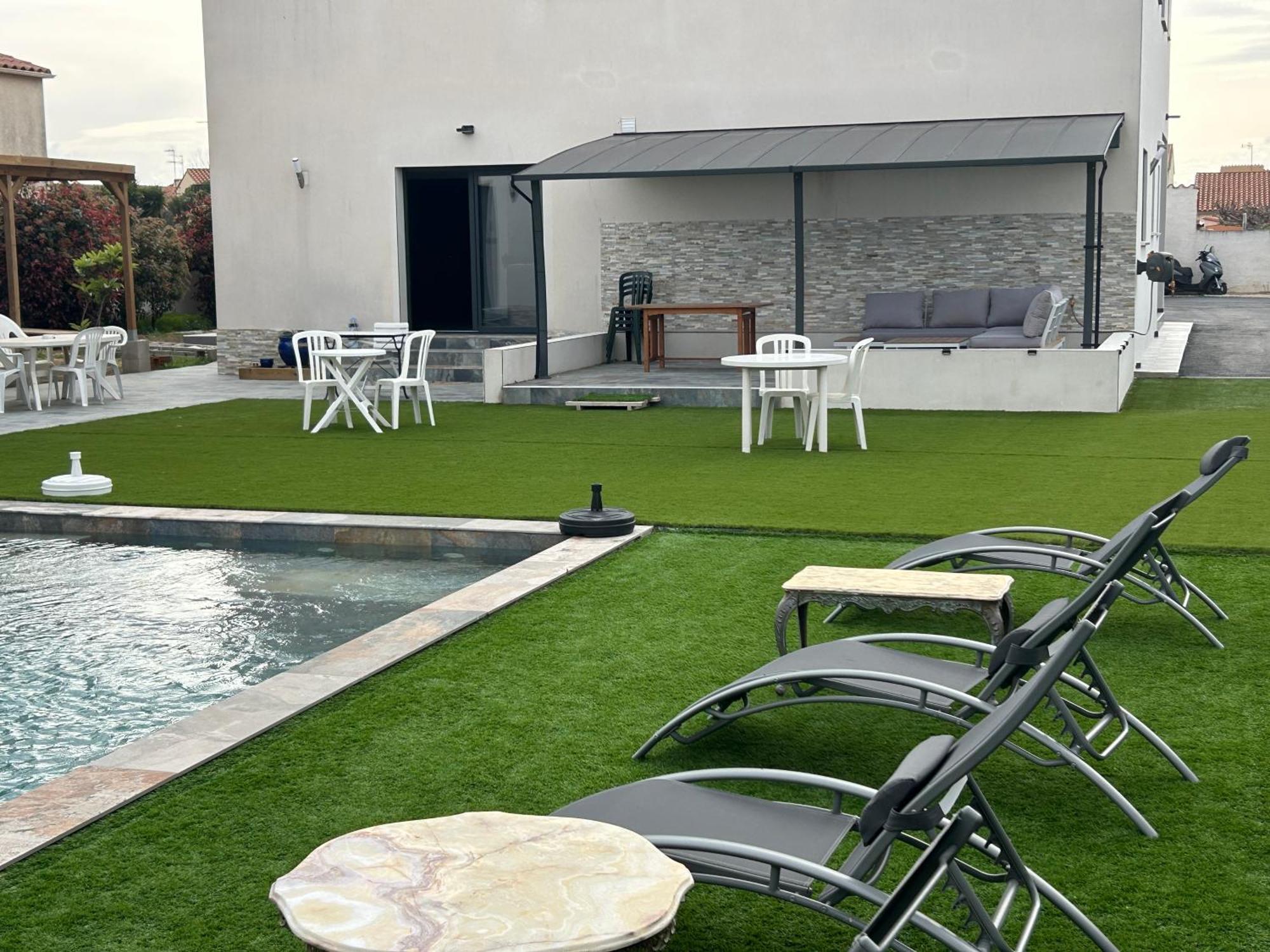 Grande Villa Avec Piscine Bompas  Exterior foto